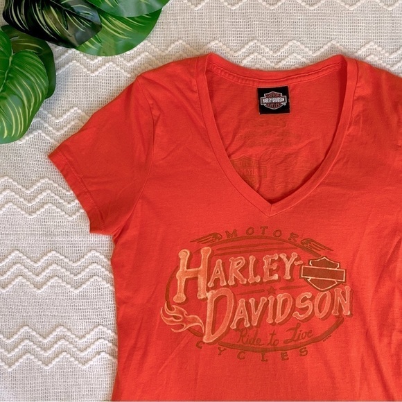 Harley Davidson Classic V-Neck - Picture 2 of 4